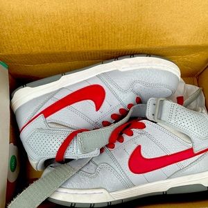 Rare Nikes in Gray & Burgundy